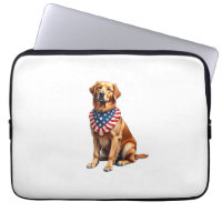 Classic Patriotic Golden Retriever Vintage Shirt 2