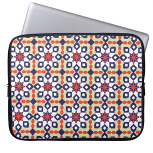 Classic Pattern Ornament,Seamless Geometric Patter Laptop Sleeve