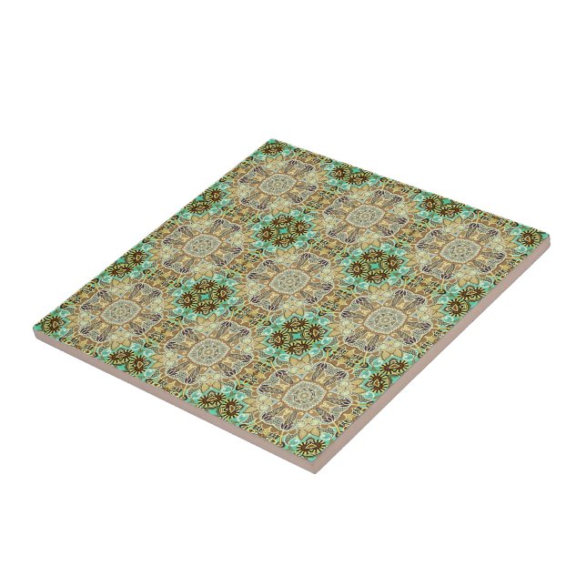 Classic Pattern - Retro Vintage - Unique Tile (Side)