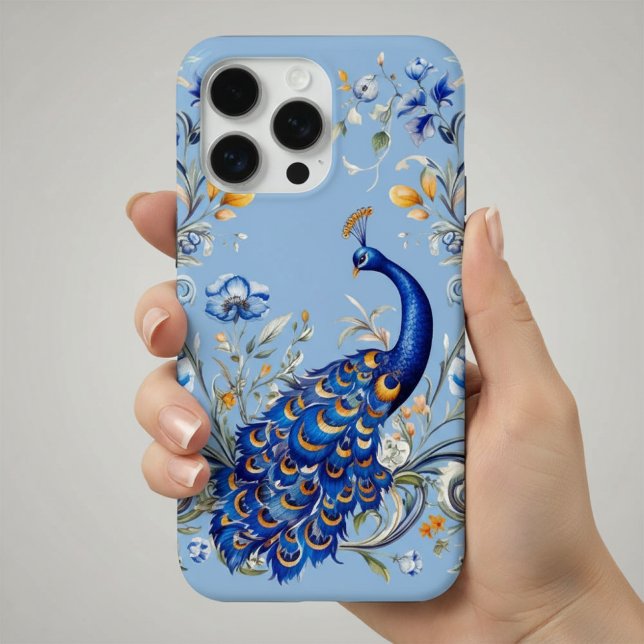 Classic Peacock Design - Elegant Gift for Her Case-Mate iPhone Case (Creator Uploaded)