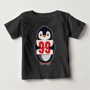 Classic Penguin Jersey Tee - Custom Number