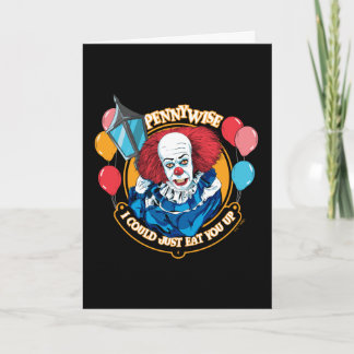 Classic Pennywise - I Could Just Eat You Up Card