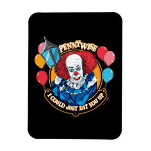 Classic Pennywise - I Could Just Eat You Up Magnet