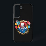 Classic Pennywise - I Could Just Eat You Up Samsung Galaxy Case<br><div class="desc">Have a frightfully good Valentine's Day with Pennywise! This "I Could Just Eat You Up" Pennywise and balloon graphic can be enjoyed on a t-shirt,  tote bag,  and many more customisable Zazzle products!</div>