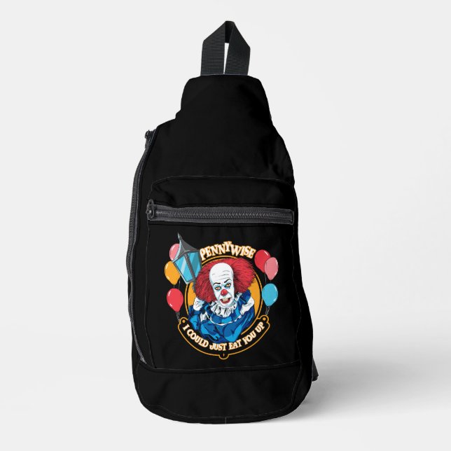 Classic Pennywise - I Could Just Eat You Up Sling Bag (Front)