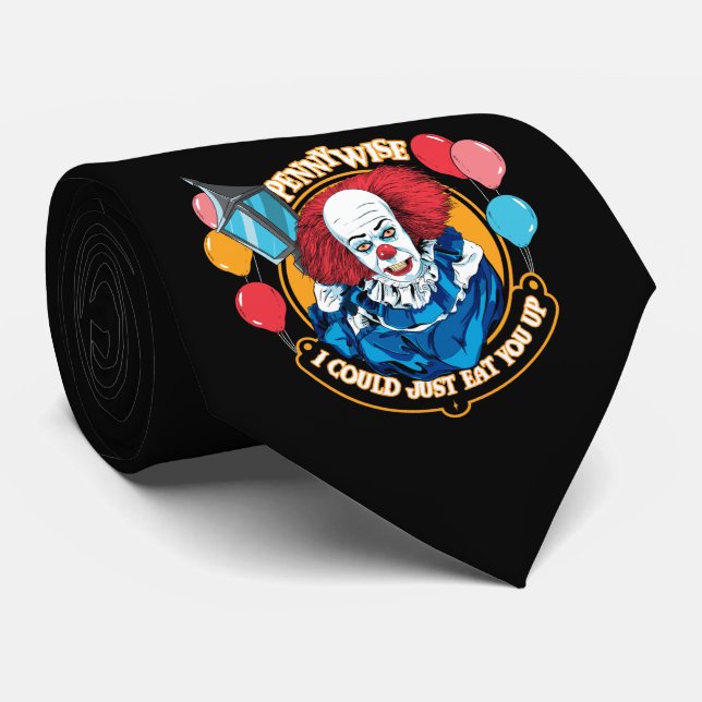 Classic Pennywise - I Could Just Eat You Up Tie (Rolled)