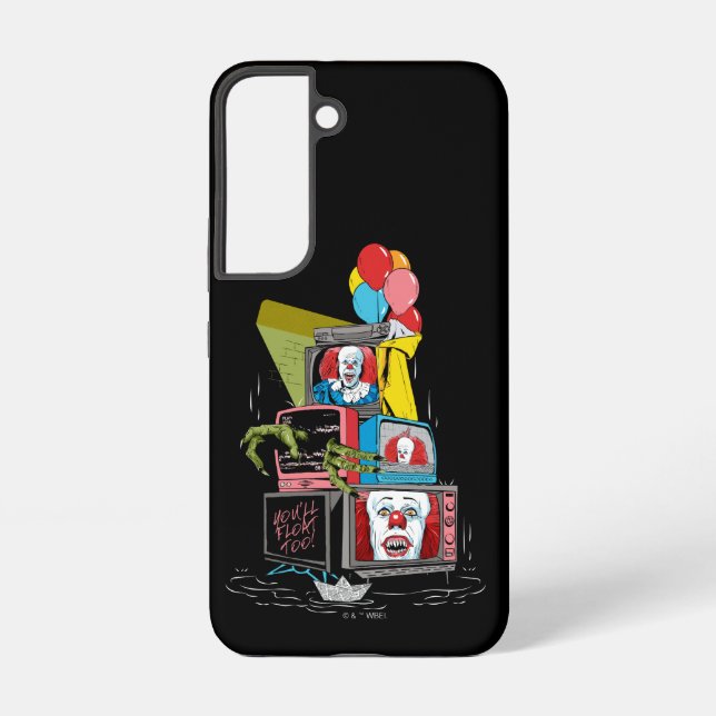 Classic Pennywise TV Stack - You'll Float Too Samsung Galaxy S22 Case (Back)