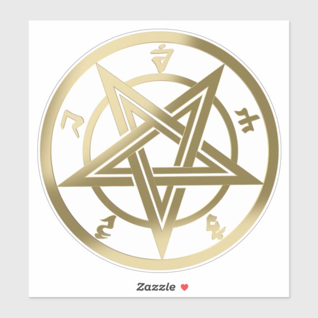 Classic pentagram symbol (Sheet)