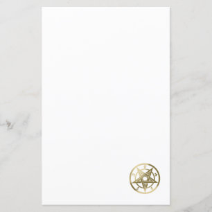 Classic pentagram symbol