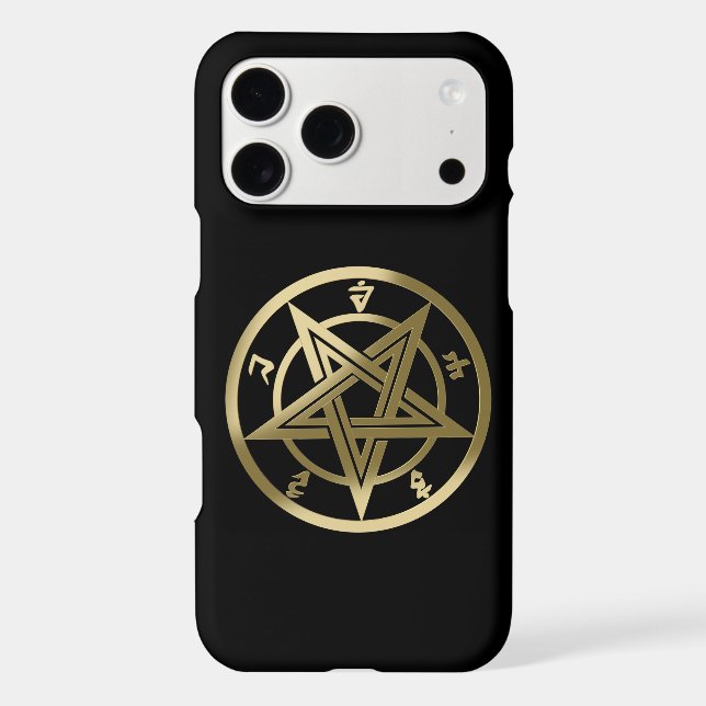 Classic pentagram symbol (Back)