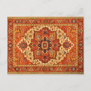 CLASSIC PERSIAN RUG POSTCARD