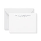 Classic Personalised Family Monogram Stationery