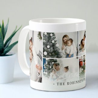 Classic Personalised Family Photo Collage | Custom Coffee Mug