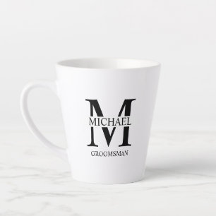 Classic Personalised Groomsman Coffee Mug