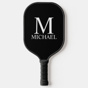 Classic Personalised Monogram and Name Pickleball Paddle