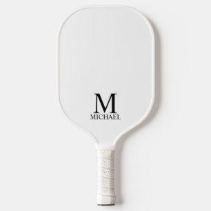Classic Personalised Monogram and Name Pickleball  Paddle