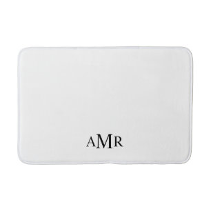 Classic Personalised Monogram Bath Mat