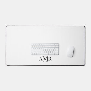 Classic Personalised Monogram Desk Mat