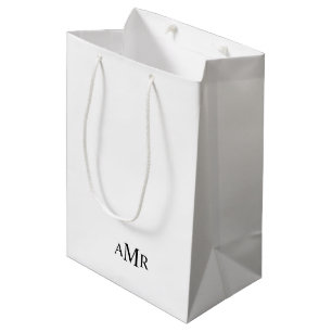 Classic Personalised Monogram Medium Gift Bag