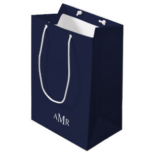 Classic Personalised Monogram Medium Gift Bag