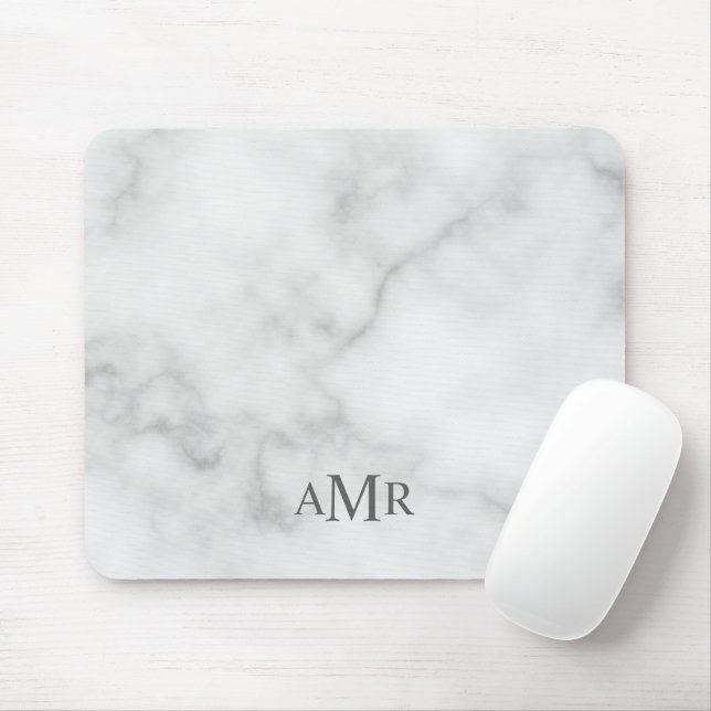 Classic Personalised Monogram Mouse Mat (With Mouse)