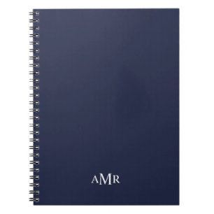 Classic Personalised Monogram Notebook