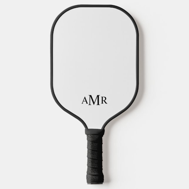 Classic Personalised Monogram Pickleball Paddle (Front)