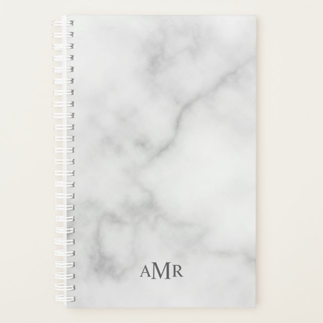 Classic Personalised Monogram Planner (Front)