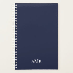 Classic Personalised Monogram Planner