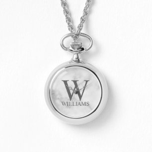 Classic Personalized Monogram and Name Watch