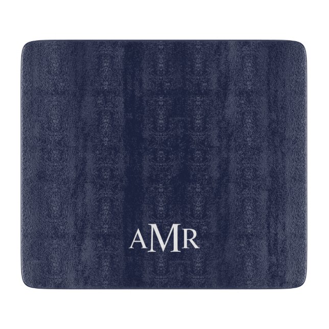 Classic Personalized Monogram Cutting Board (Front)