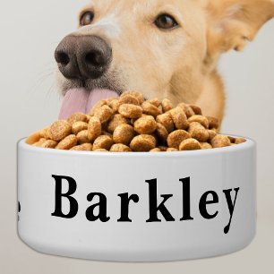 Classic Pet Dog Personalised Food Water Ceramic