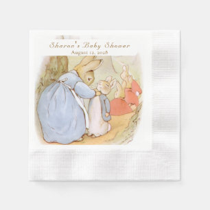 Classic Peter Rabbit Baby Shower Napkin