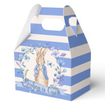 🐰🌿 Classic Peter Rabbit Party Favor Boxes
