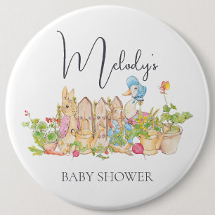 Classic Peter Rabbit Round Badge