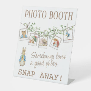 Classic Peter the Rabbit Baby Photo Booth Sign