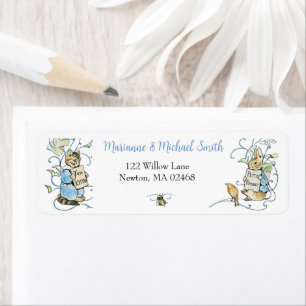 Classic Peter the Rabbit Baby Shower Address