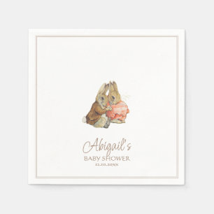 Classic Peter the Rabbit Baby Shower Napkin