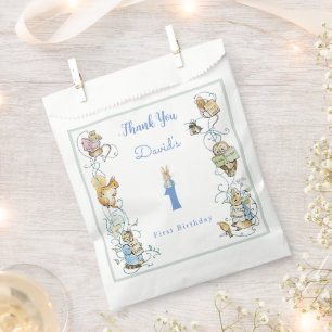 Classic Peter the Rabbit Beatrix Potter Birthday Favour Bags