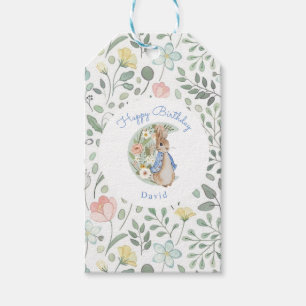 Classic Peter the Rabbit Beatrix Potter Birthday  Gift Tags