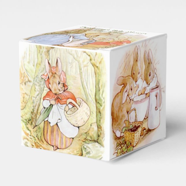 Classic Peter the Rabbit  Favour Box (Front Side)