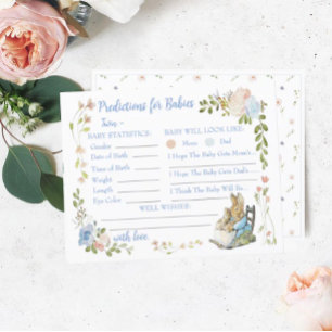 Classic Peter the Rabbit Twin Shower Predictions