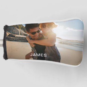 Classic Photo and Name Golf Head Cover