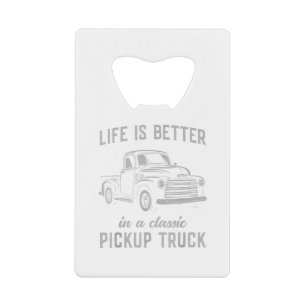 Classic Pickup Truck Guy Vintage