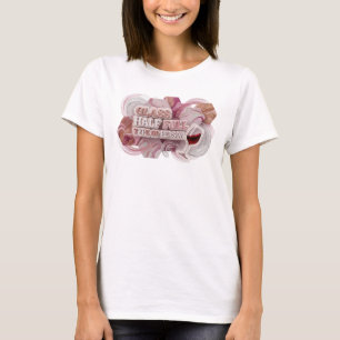 Classic Pink GLASS HALF FULL TYPE OF PERSON T-Shirt