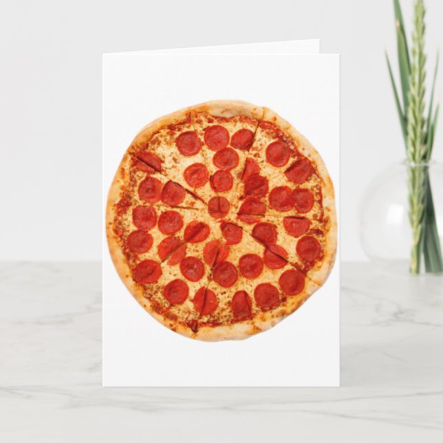 classic pizza lover card (Front)