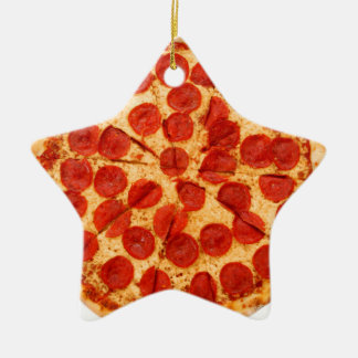classic pizza lover ceramic tree decoration