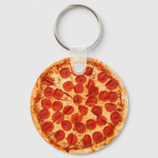 classic pizza lover key ring