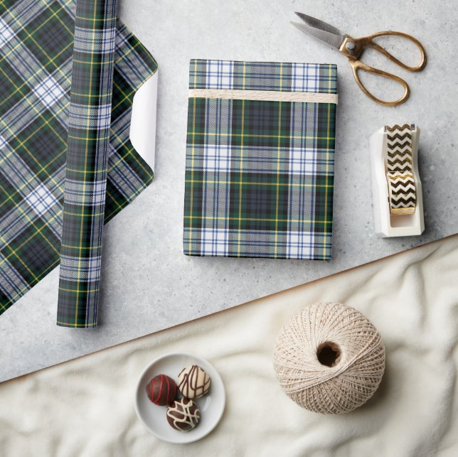Classic Plaid Clan Gordon Holidays Tartan Wrapping Paper (Crafts)