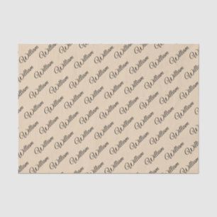 Classic plaid design tissue paper